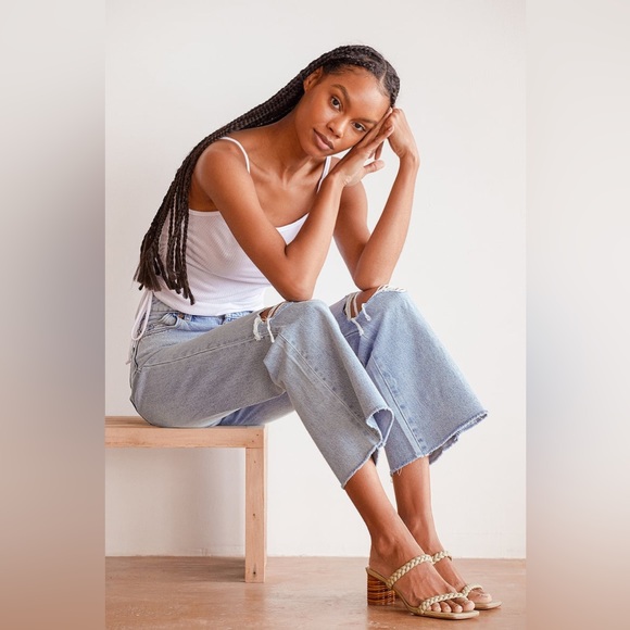 Rolla’s Eastcoast Crop Flare Jeans - Picture 3 of 8